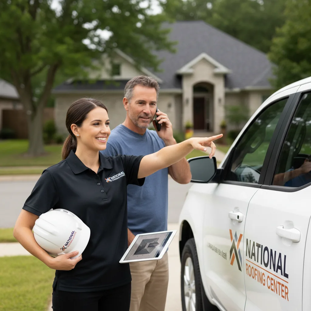 National Roofing Center customer support in Comfort